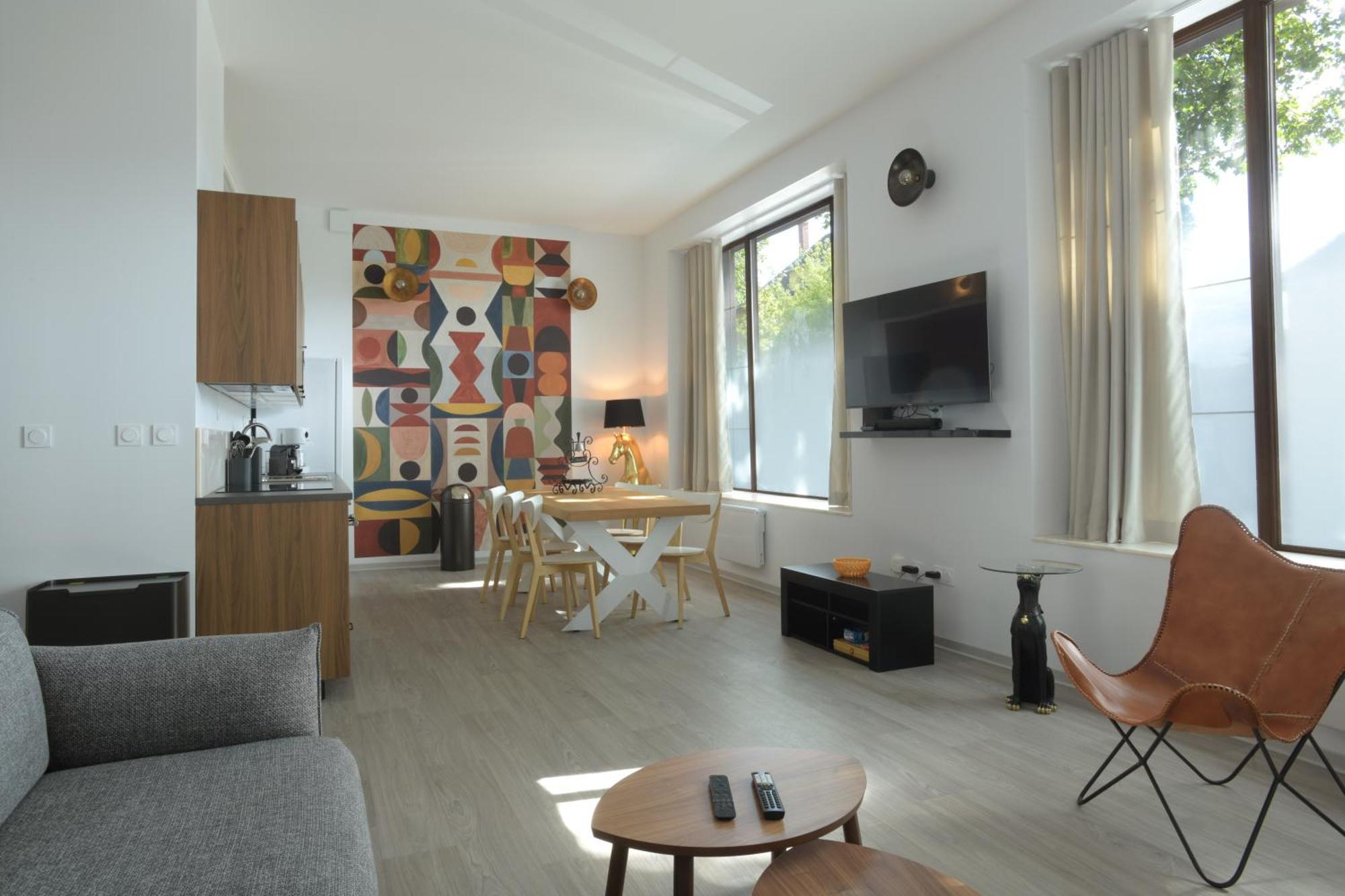 Au Cheval Blanc - Appartement Familial 6P Parking Prive Proche Colmar Centre Exterior foto